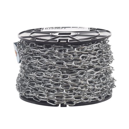 TOOL No.1 Double Loop Carbon Steel Chain - 0.13 in. Dia. x 125 ft. TO1678805